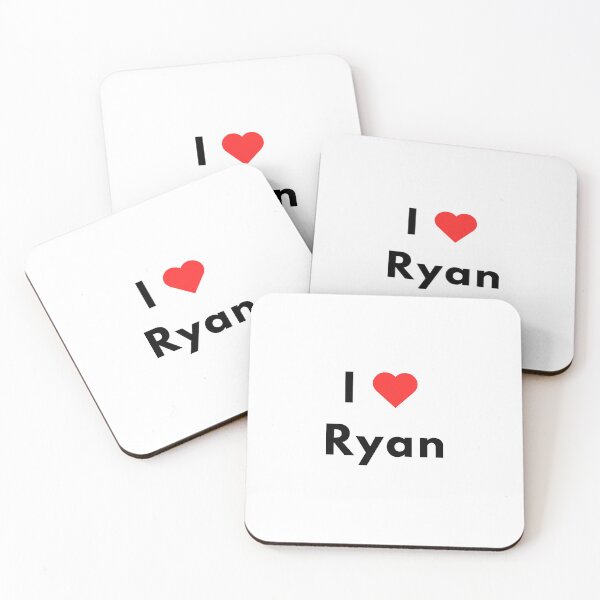 Item preview, I Heart Ryan Name Lettering designed and sold by ali571.