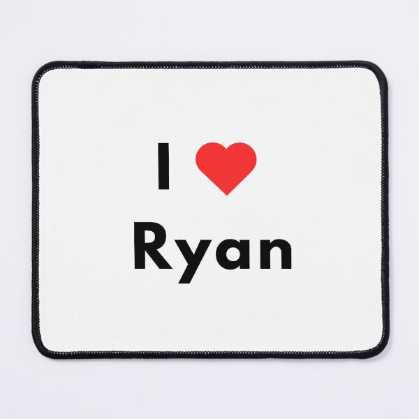 Item preview, I Heart Ryan Name Lettering designed and sold by ali571.