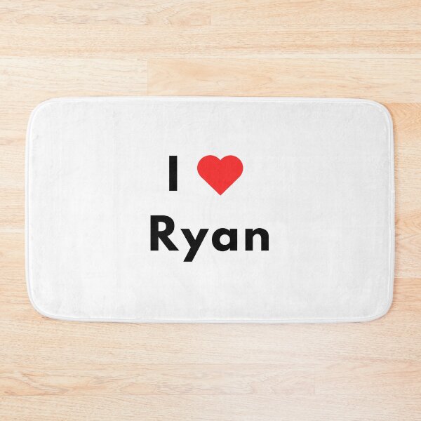 Item preview, I Heart Ryan Name Lettering designed and sold by ali571.