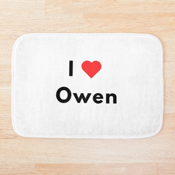 Item preview, Letras del nombre "Amo a Owen" designed and sold by ali571.