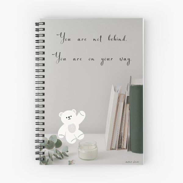 Item preview, You’re On Your Way – Reassuring Bear Poster designed and sold by mintmono-studio.