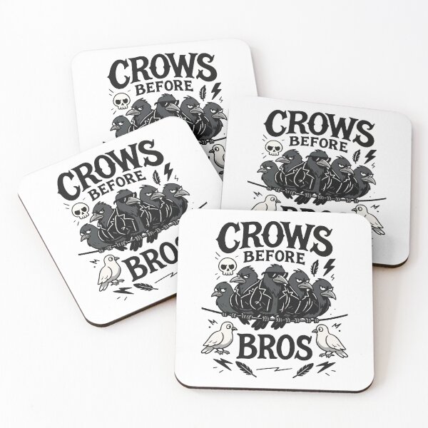 Item preview, Crows Before Bros Club designed and sold by WildlifeInc.