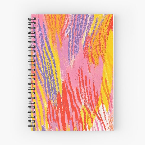 Item preview, Electric Dopamine Burst Vibrant Abstract Pattern in Hot Pink, Red, Yellow designed and sold by trajeado14.
