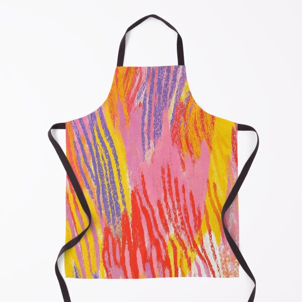 Item preview, Electric Dopamine Burst Vibrant Abstract Pattern in Hot Pink, Red, Yellow designed and sold by trajeado14.
