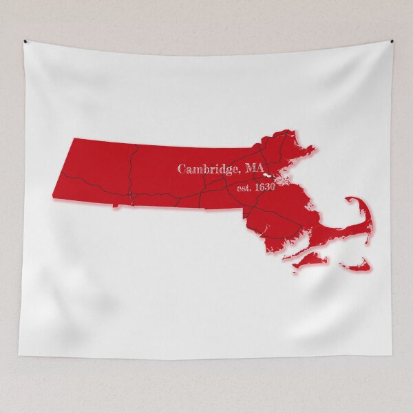 Item preview, Cambridge, MA [Red] designed and sold by PhilbonianDezin.