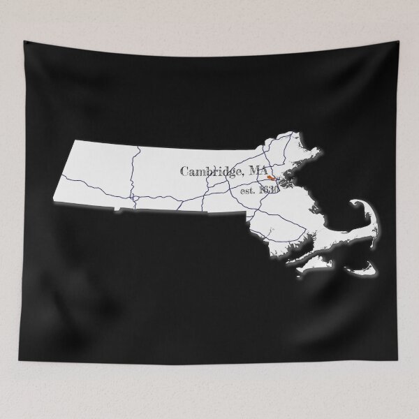 Item preview, Cambridge, MA [White] designed and sold by PhilbonianDezin.