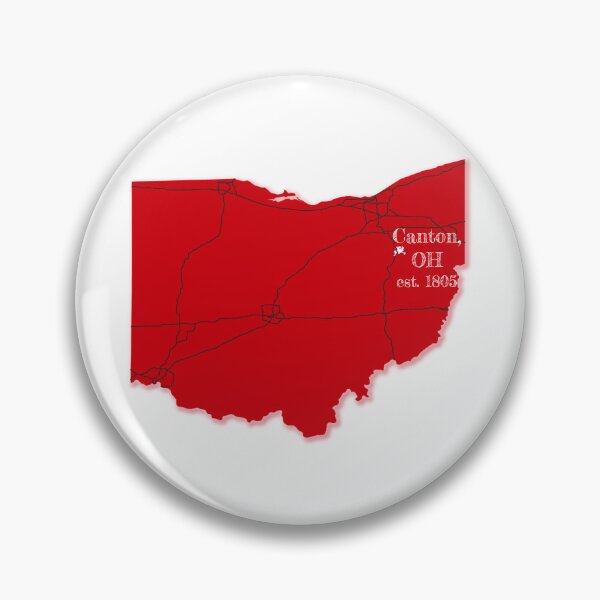 Artikelvorschau, Canton, OH [Rot] entworfen und verkauft von PhilbonianDezin.