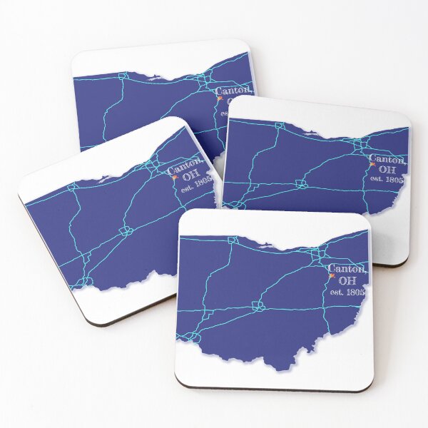 Item preview, Canton, OH [Blue] designed and sold by PhilbonianDezin.