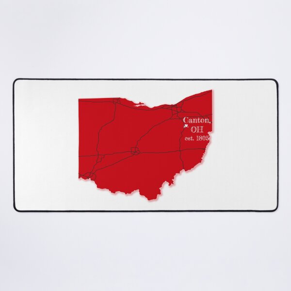 Item preview, Canton, OH [Red] designed and sold by PhilbonianDezin.