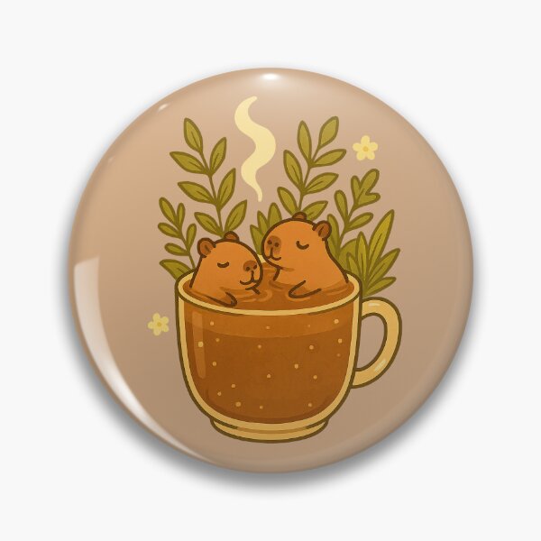 Item preview, Capybaras & Coffee designed and sold by maurirocha.