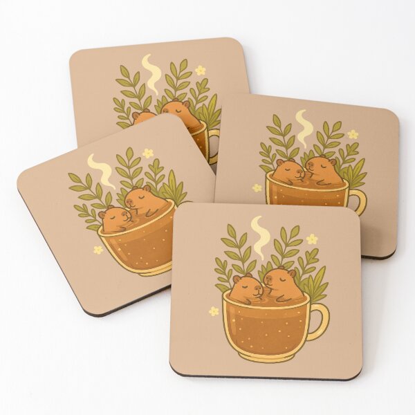 Item preview, Capybaras & Coffee designed and sold by maurirocha.