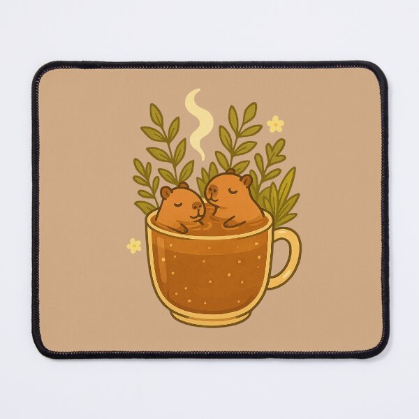 Item preview, Capybaras & Coffee designed and sold by maurirocha.
