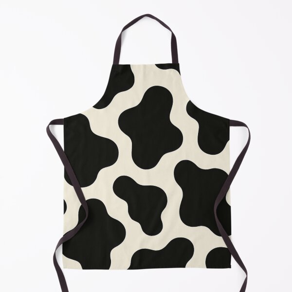 Aperçu de l'œuvre Motif minimaliste à imprimé vache biologique créée et vendue par QuirkWears.