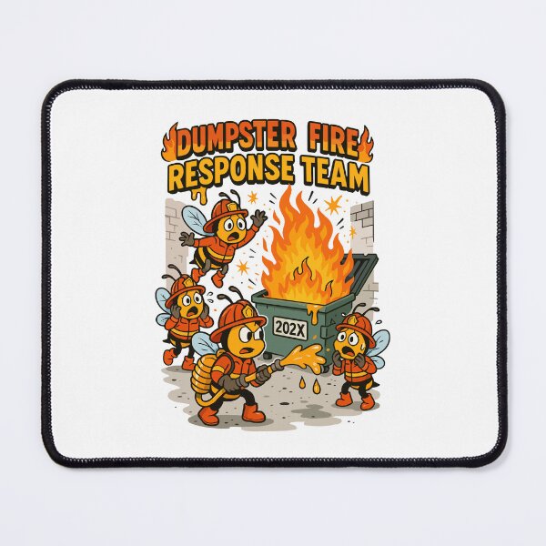 Item preview, Dumpster Fire Response Team designed and sold by WildlifeInc.