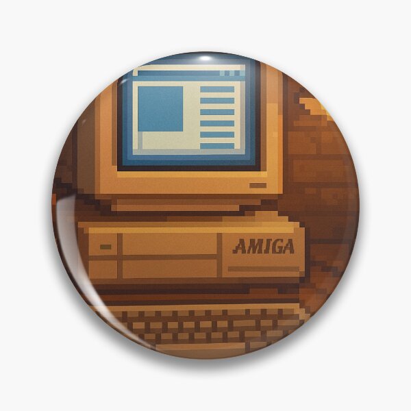 Item preview, Amiga desktop computer in 8-bit style designed and sold by Chris Makes .
