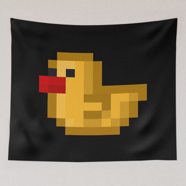 Item preview, Rubber Duck Debugging – Pixel Art for Programmers & Coders designed and sold by Dugolivia.