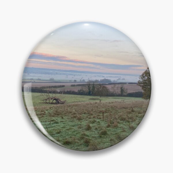 Item preview, View from Rockingham Hill over the Welland Valley, Northamptonshire, UK. designed and sold by Kate Anderson Art.