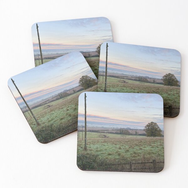 Item preview, View from Rockingham Hill over the Welland Valley, Northamptonshire, UK. designed and sold by Kate Anderson Art.