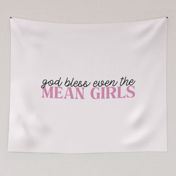 Item preview, KATSEYE Mean Girls Lyrics "God Bless Even The Mean Girls" designed and sold by YoimiyaChan.