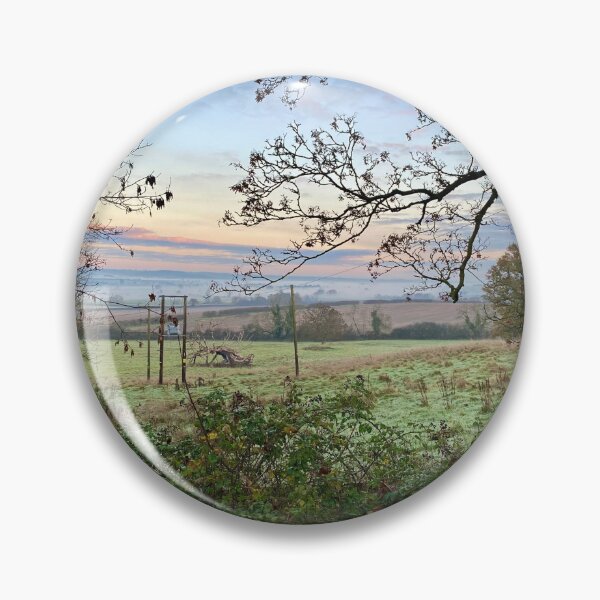 Item preview, View from Rockingham Hill over the Welland Valley, Northamptonshire, UK. designed and sold by Kate Anderson Art.
