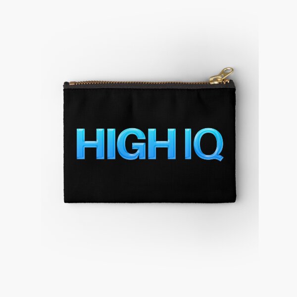 Item preview, High IQ in Blue  designed and sold by Memes N Lore .