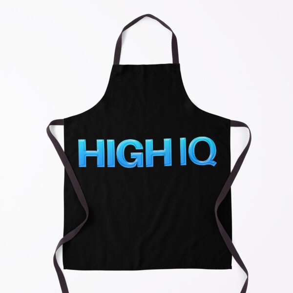 Item preview, High IQ in Blue designed and sold by Memes N Lore .