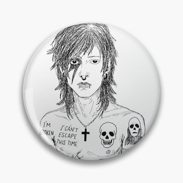 Item preview, Ziggy Emo Stardust designed and sold by Purrgatory Pop.