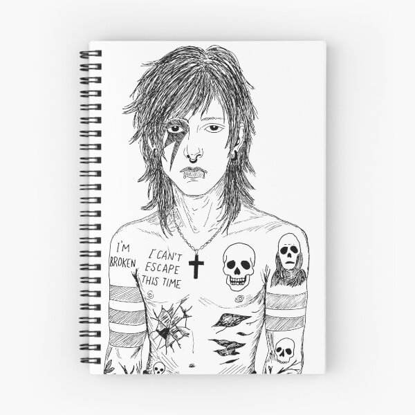 Item preview, Ziggy Emo Stardust designed and sold by Purrgatory Pop.