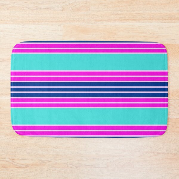 Item preview, Pink Navy and Teal Bright Tropical Beach Stripe Seamless Repeat designed and sold by Sharon Schwalbe.