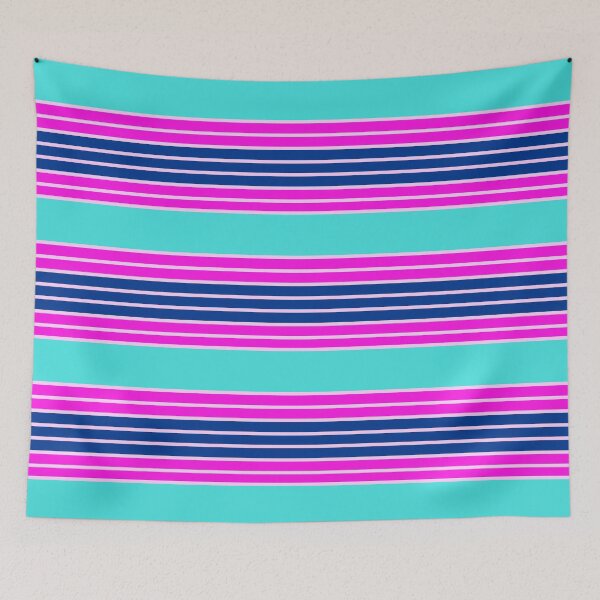 Item preview, Pink Navy and Teal Bright Tropical Beach Stripe Seamless Repeat designed and sold by Sharon Schwalbe.