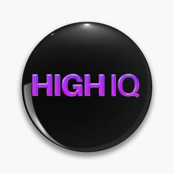 Item preview, High IQ in Violet  designed and sold by Memes N Lore .