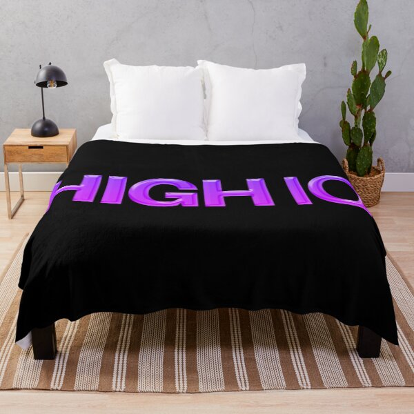 Item preview, High IQ in Violet  designed and sold by Memes N Lore .