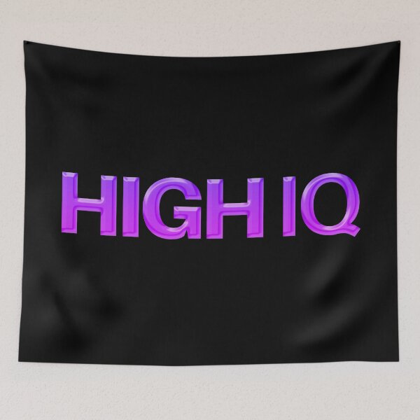 Item preview, High IQ in Violet  designed and sold by Memes N Lore .