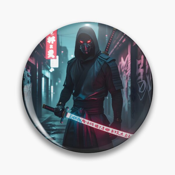 Item preview, Urban Samurai Ghost – Honor in the Shadows designed and sold by Harmon Luxe Studio .