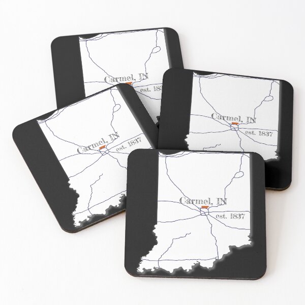Item preview, Carmel, IN [White] designed and sold by PhilbonianDezin.