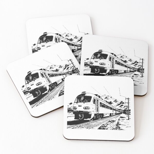 Item preview, Zug Train Swiss City Switzerland Railway Tracks Railroad designed and sold by inkoutninja.