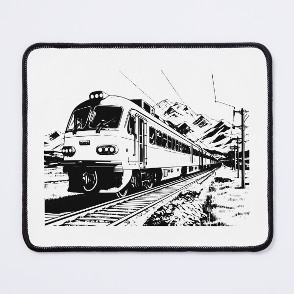 Item preview, Zug Train Swiss City Switzerland Railway Tracks Railroad designed and sold by inkoutninja.