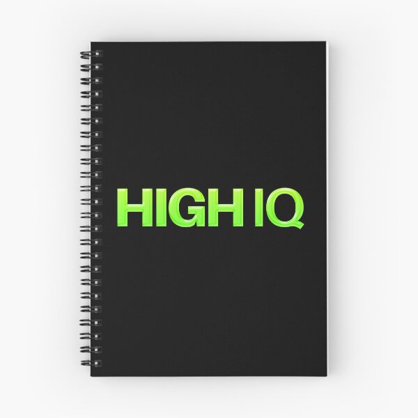 Item preview, High IQ in Lime Green  designed and sold by Memes N Lore .