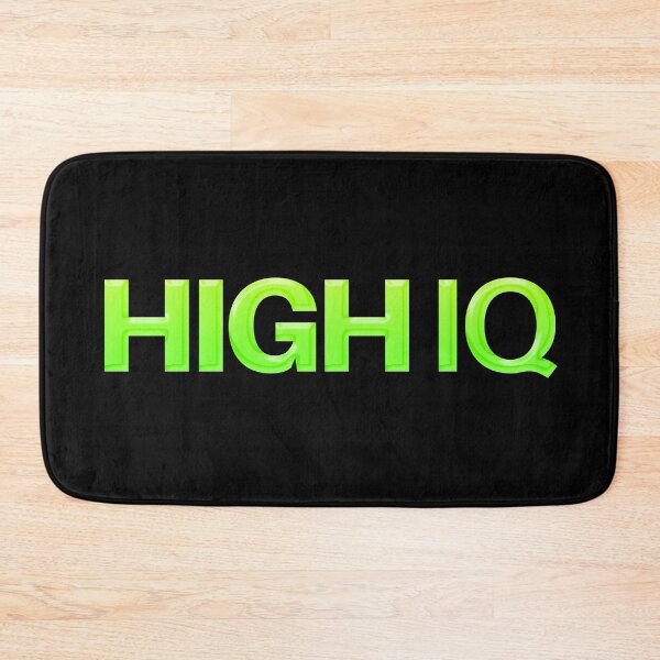 Item preview, High IQ in Lime Green  designed and sold by Memes N Lore .