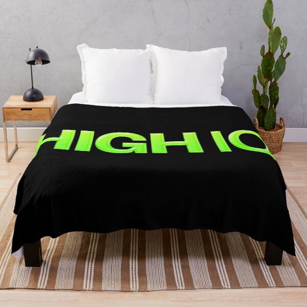 Item preview, High IQ in Lime Green designed and sold by Memes N Lore .