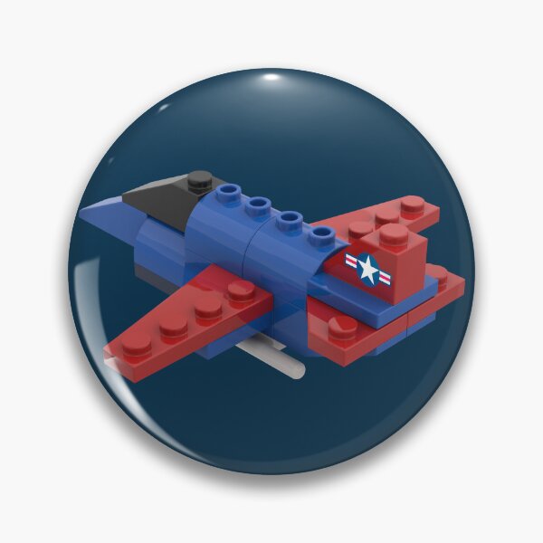 Item preview, Fighter Jet made of bricks designed and sold by Brickification.
