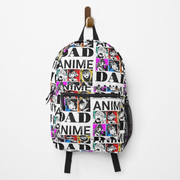 Item preview, Anime Dad Six Faces Colorful designed and sold by Epic Splash Graphics.