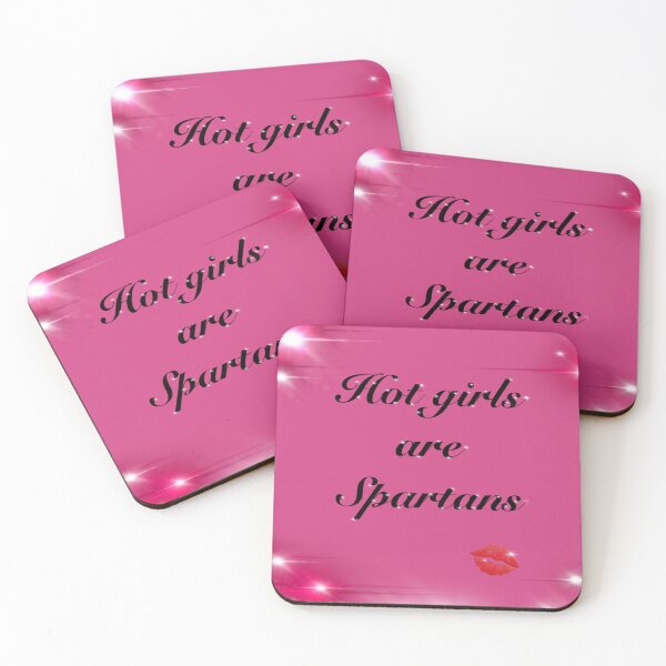 Item preview, Hot Girls are Spartans designed and sold by EmRaeKay.