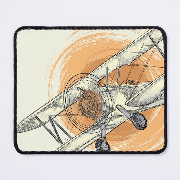 Item preview, Sunset Flight Biplane designed and sold by Way-Of-Art.