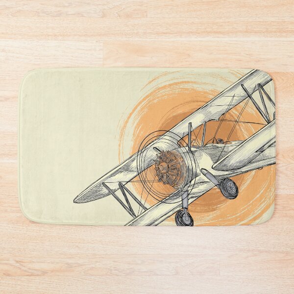 Item preview, Sunset Flight Biplane designed and sold by Way-Of-Art.