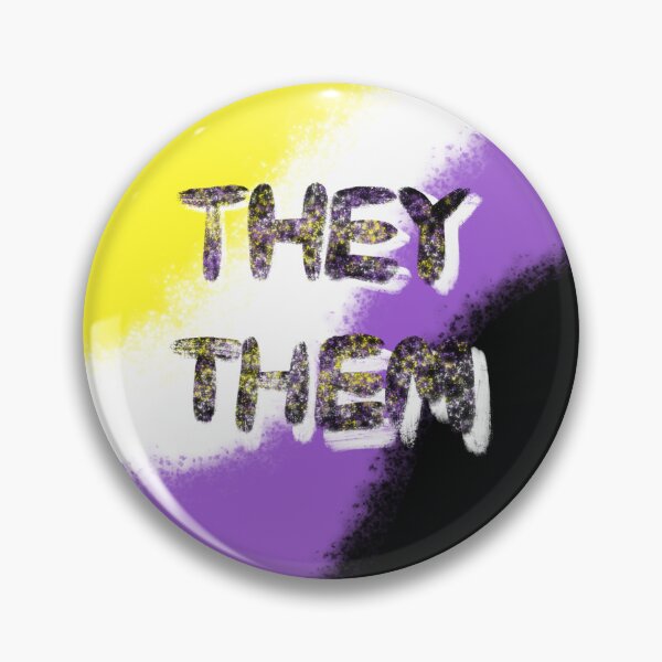 Item preview, They/Them designed and sold by KyraPikachu25.