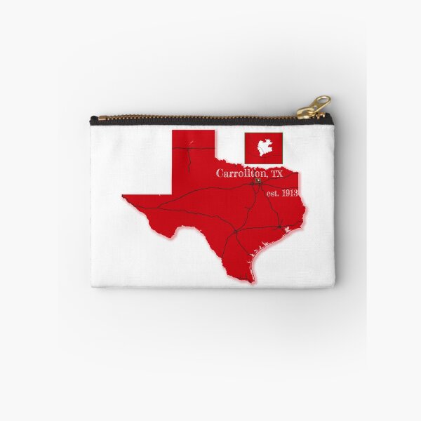 Item preview, Carrollton, TX [Red] designed and sold by PhilbonianDezin.
