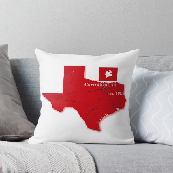 Item preview, Carrollton, TX [Red] designed and sold by PhilbonianDezin.
