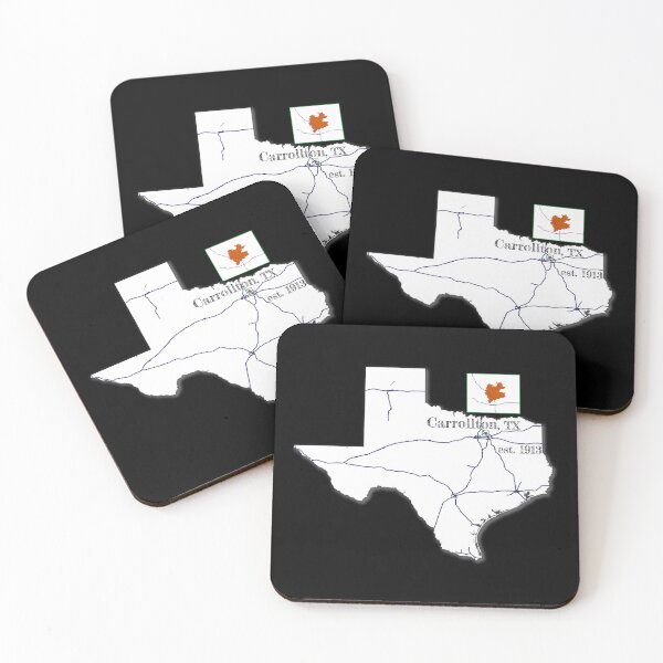 Item preview, Carrollton, TX [White] designed and sold by PhilbonianDezin.