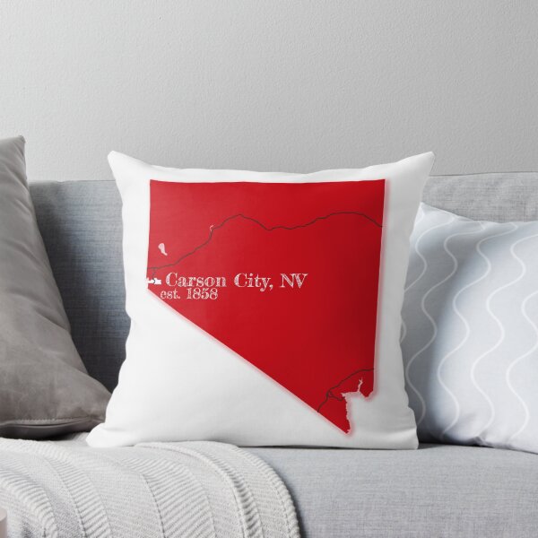 Item preview, Carson City, NV [Red] designed and sold by PhilbonianDezin.